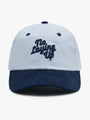 NO LAYING UP BASEBALL CAP  - LIGHT BLUE + NAVY image 0
