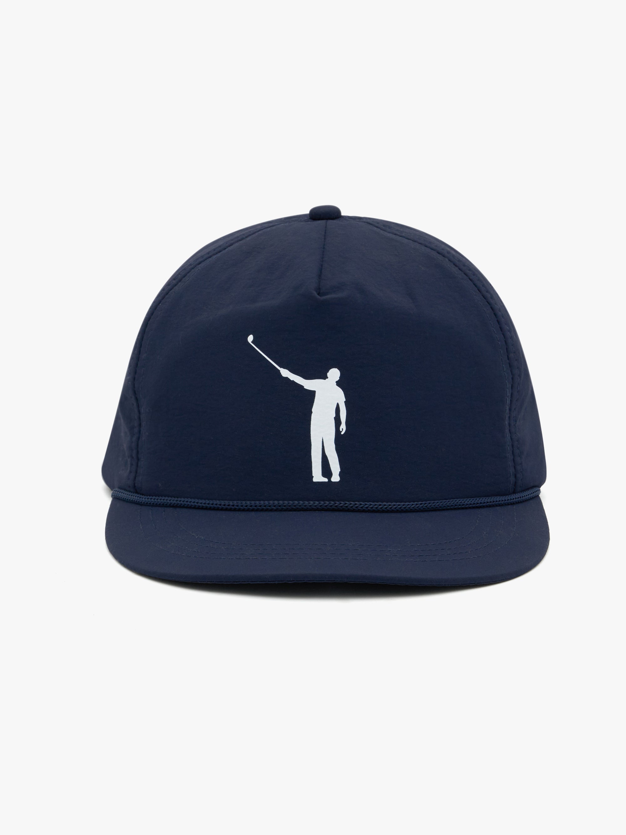 NO LAYING UP ROPE CAP- NAVY image 0