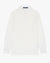 3 BUTTON LONG SLEEVE POCKET POLO - WHITE image 0