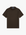 SHORT SLEEVE MOCK NECK - CHOCOLATE image 0