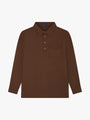 WET WEATHER POLO - CHOCOLATE image 0