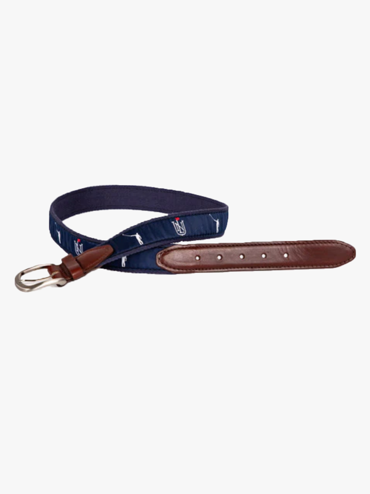 NLU RIBBON BELT - NAVY image 0