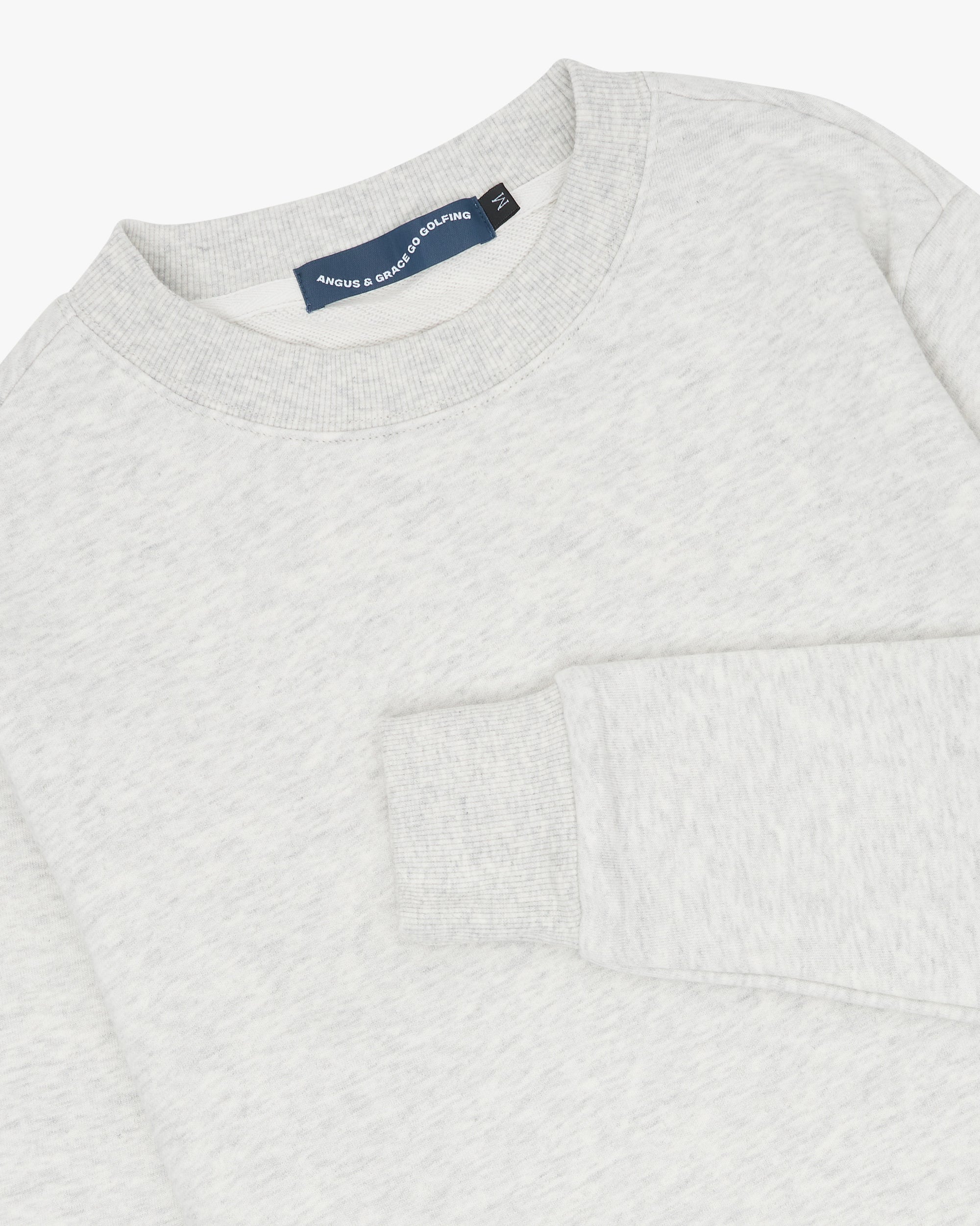 CREWNECK JUMPER - MARLE GREY image 1