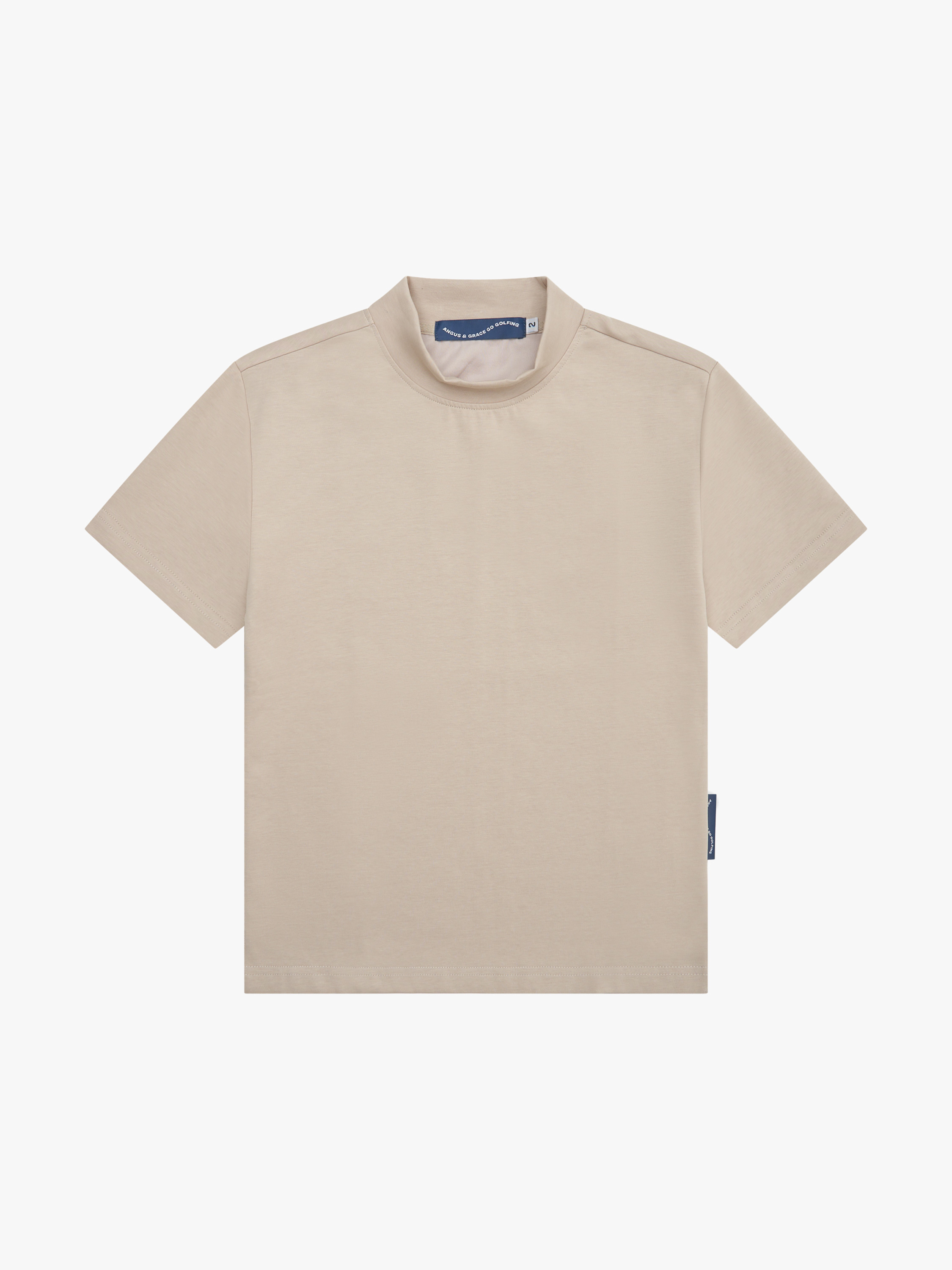 mock turtleneck golf short sleeve