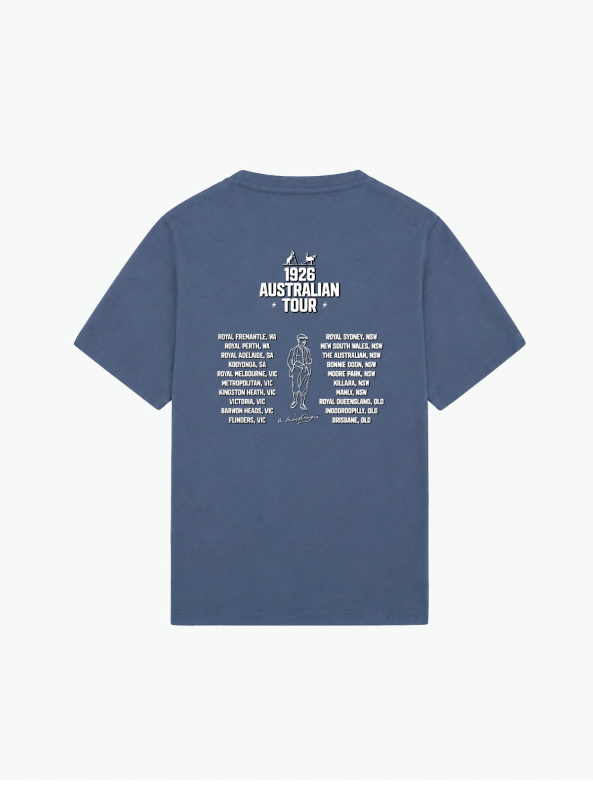 Australian Golf Passport Tee shirt PRE ORDER