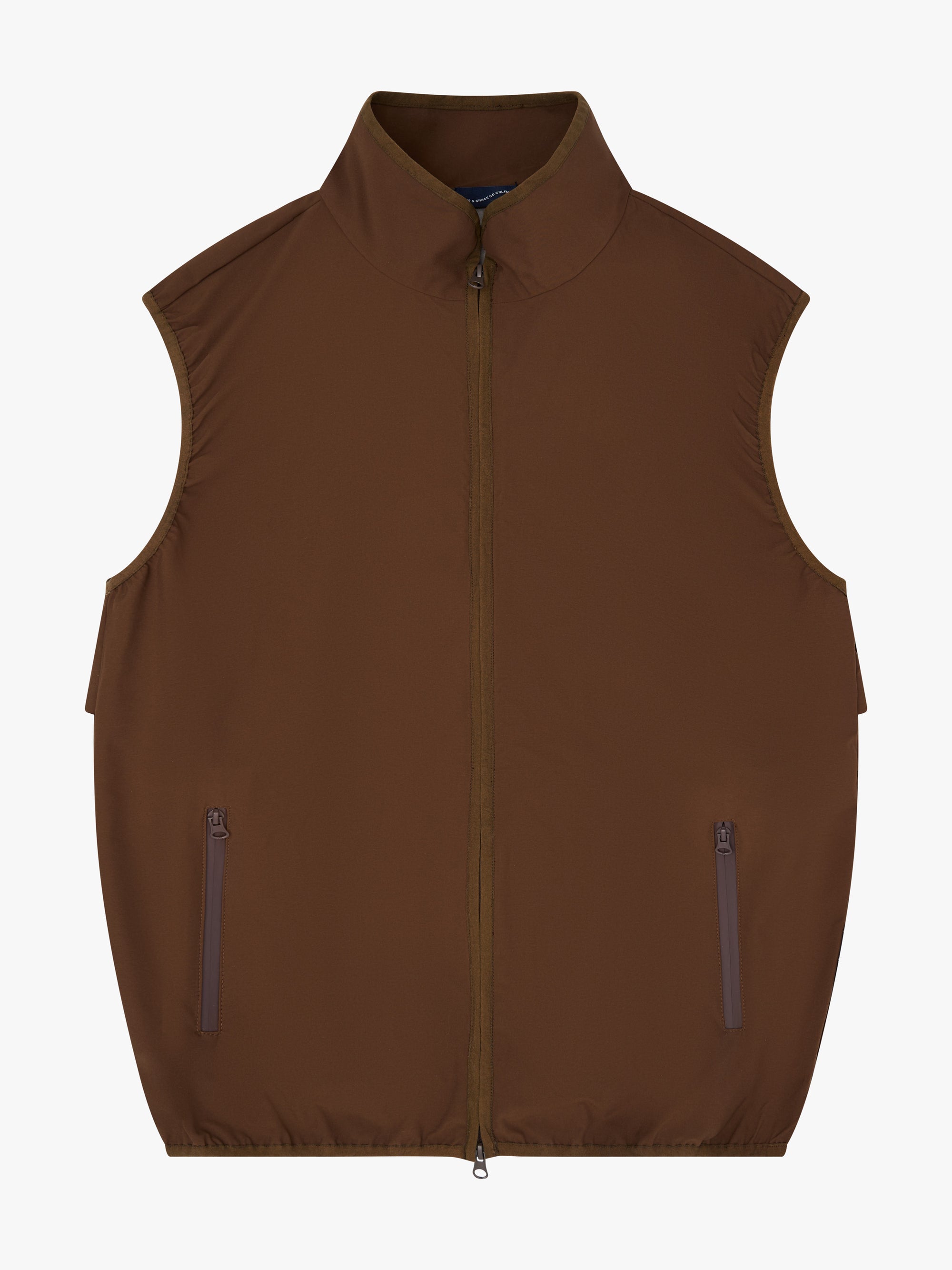 AIR/WET WEATHER VEST - CHOCOLATE image 0