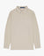 3 BUTTON LONG SLEEVE POCKET POLO - BEIGE image 0