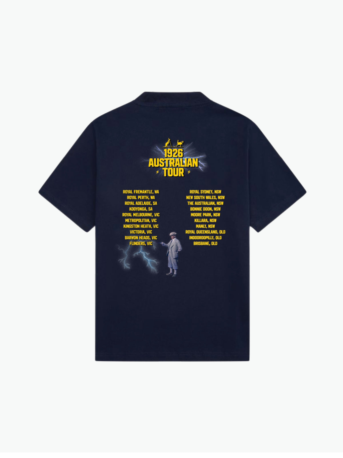 Australian Golf Passport Tee shirt PRE ORDER