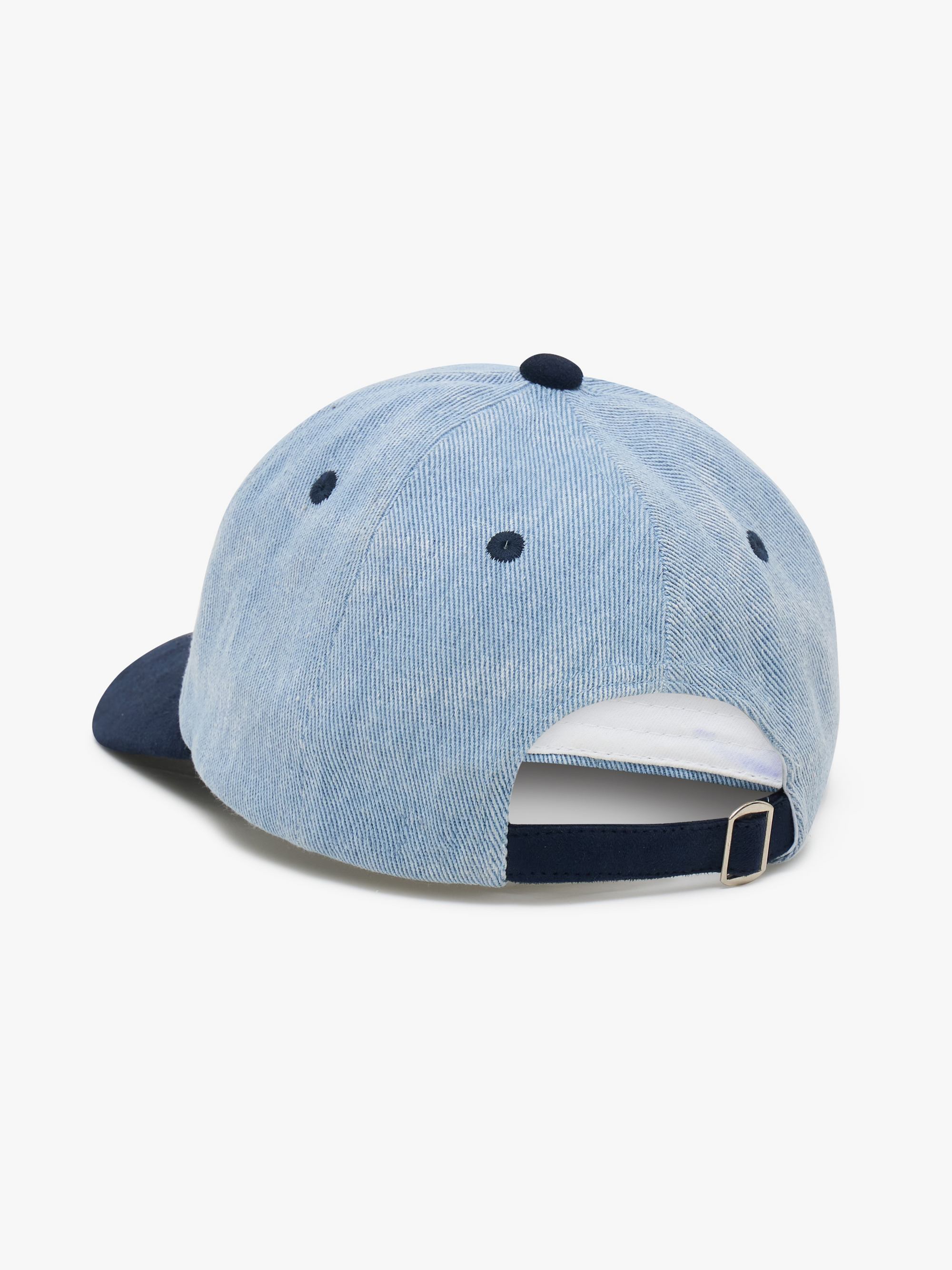 GOLF DADDIES - DENIM WITH NAVY SUEDE BRIM image 1