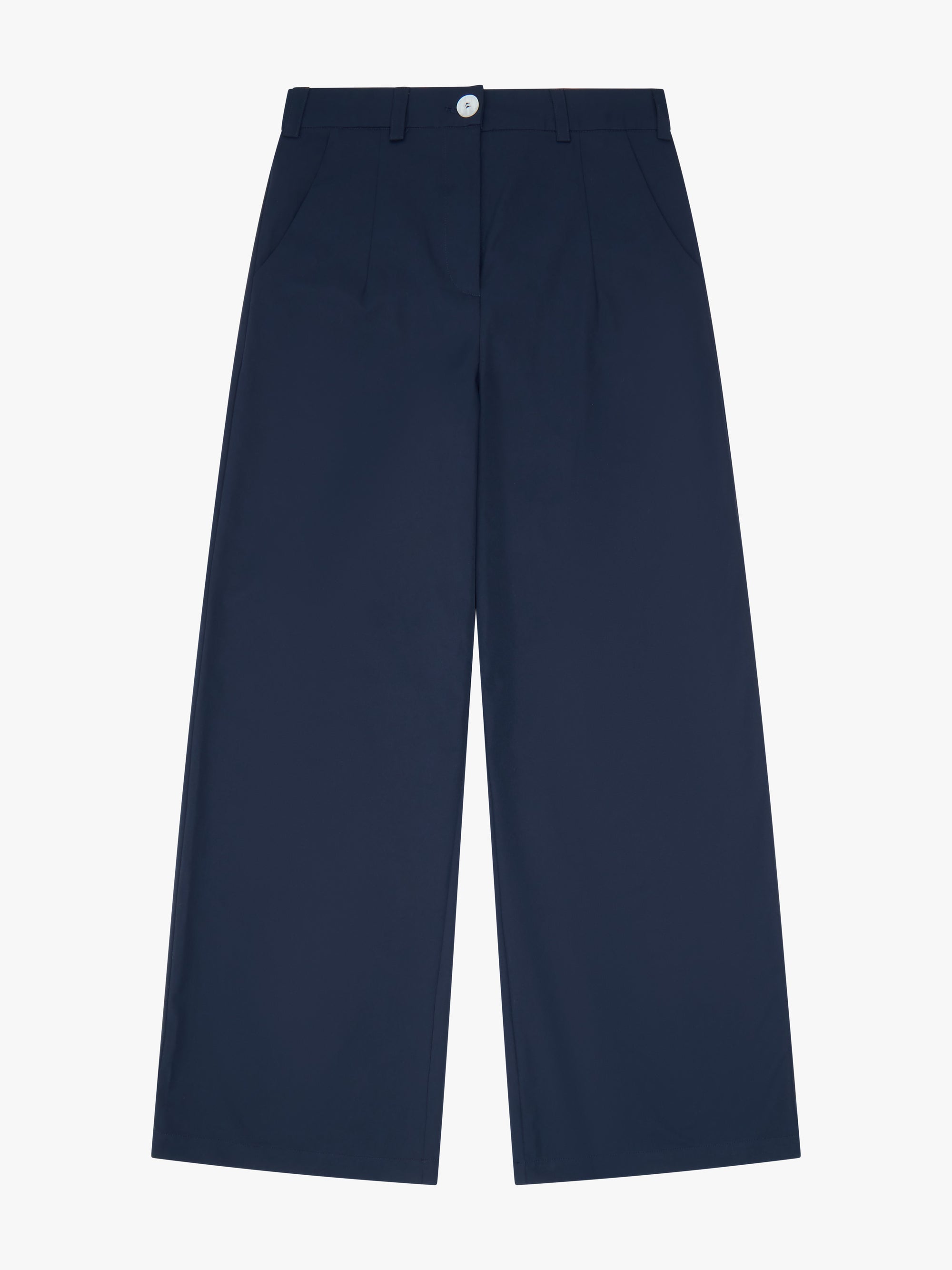 WOMEN'S WIDE LEG PANT - NAVY image 0