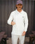 THE FLIERS CLUB UPF 50+ LONG SLEEVE POLO - WHITE image 0