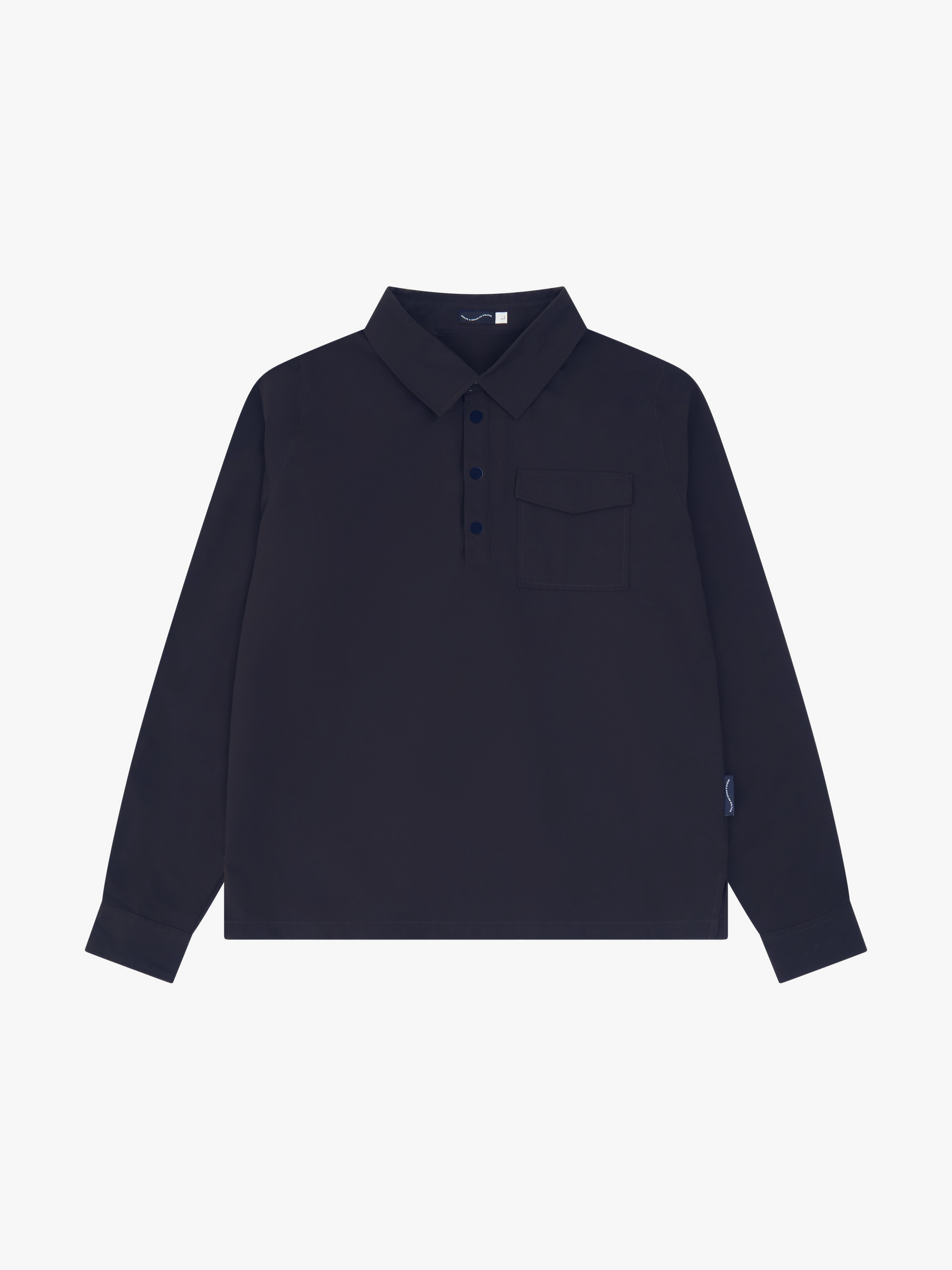 WET WEATHER POLO - NAVY image 0