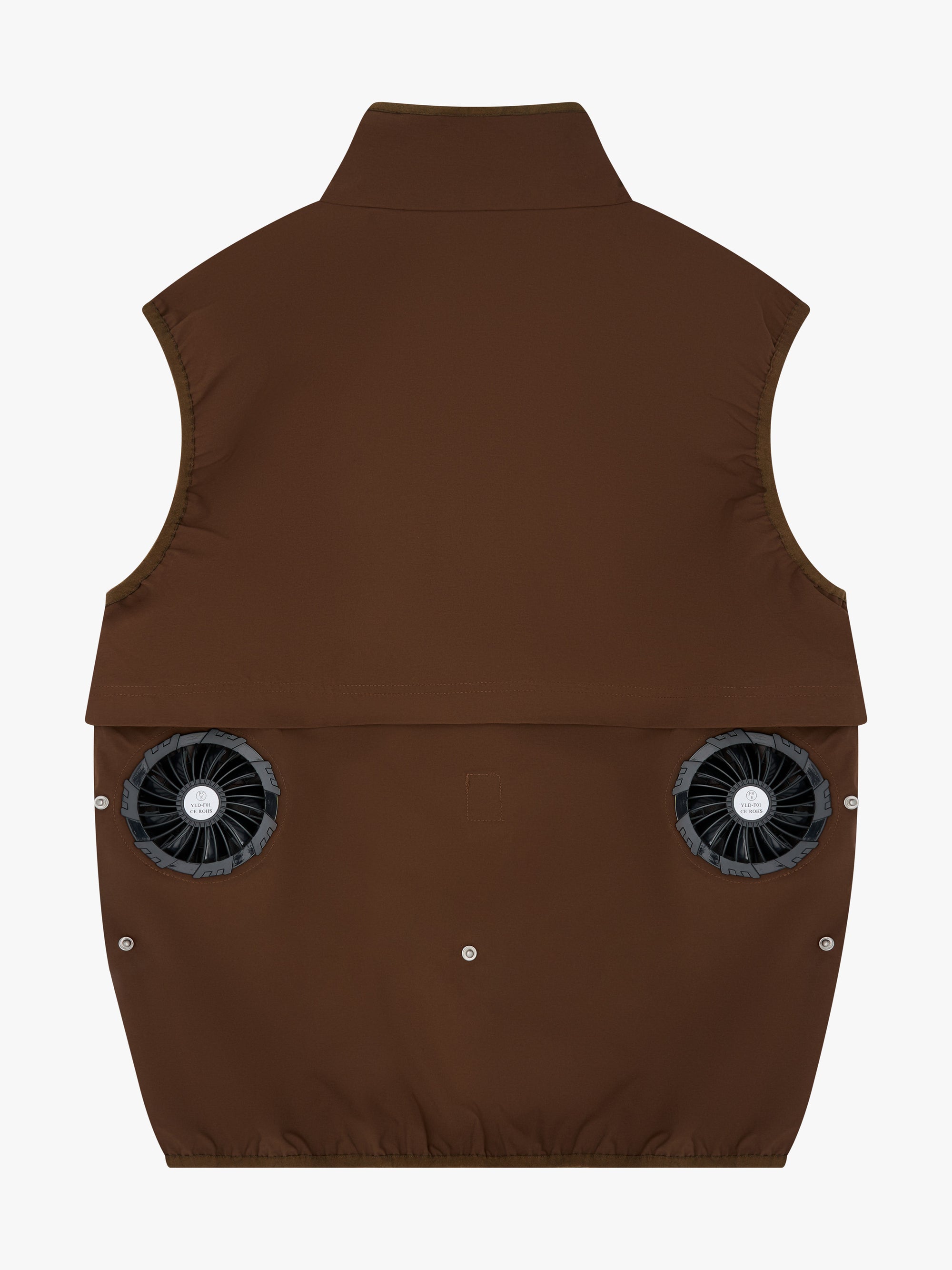 AIR/WET WEATHER VEST - CHOCOLATE image 1