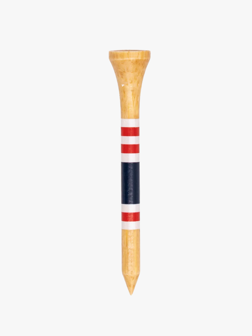 NO LAYING UP TEES - RED, WHITE AND BLUE image 0