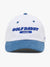 GOLF DADDY - WHITE W/ BLUE SUEDE BRIM image 0